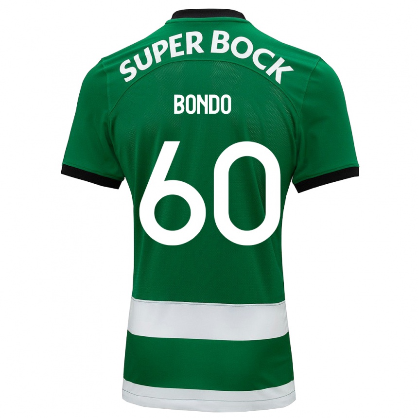 キッズフットボールペドロ・ボンド・フランシスコ#60緑ホームシャツ2023/24ジャージーユニフォーム