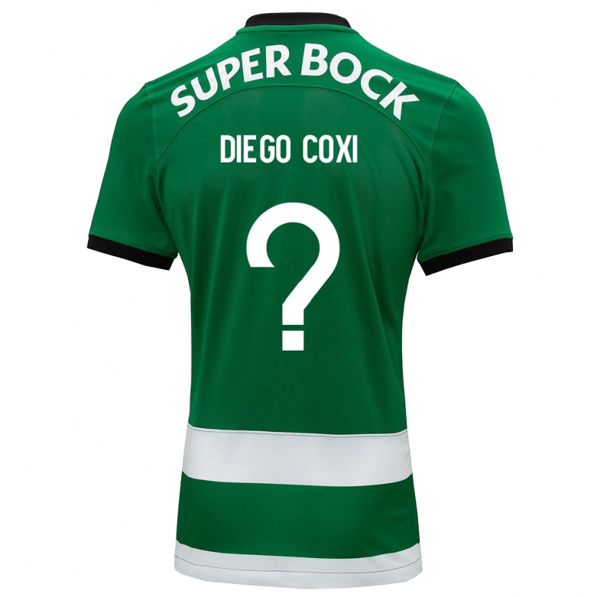 キッズフットボールディエゴ・コックス#0緑ホームシャツ2023/24ジャージーユニフォーム