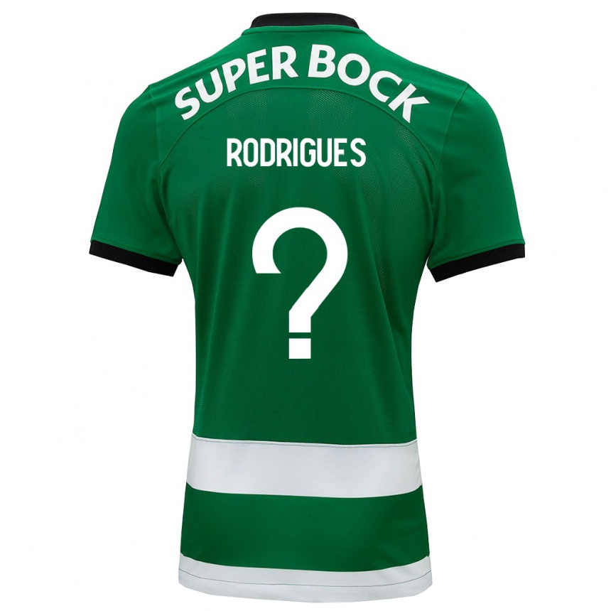 キッズフットボールジョアン・ロドリゲス#0緑ホームシャツ2023/24ジャージーユニフォーム