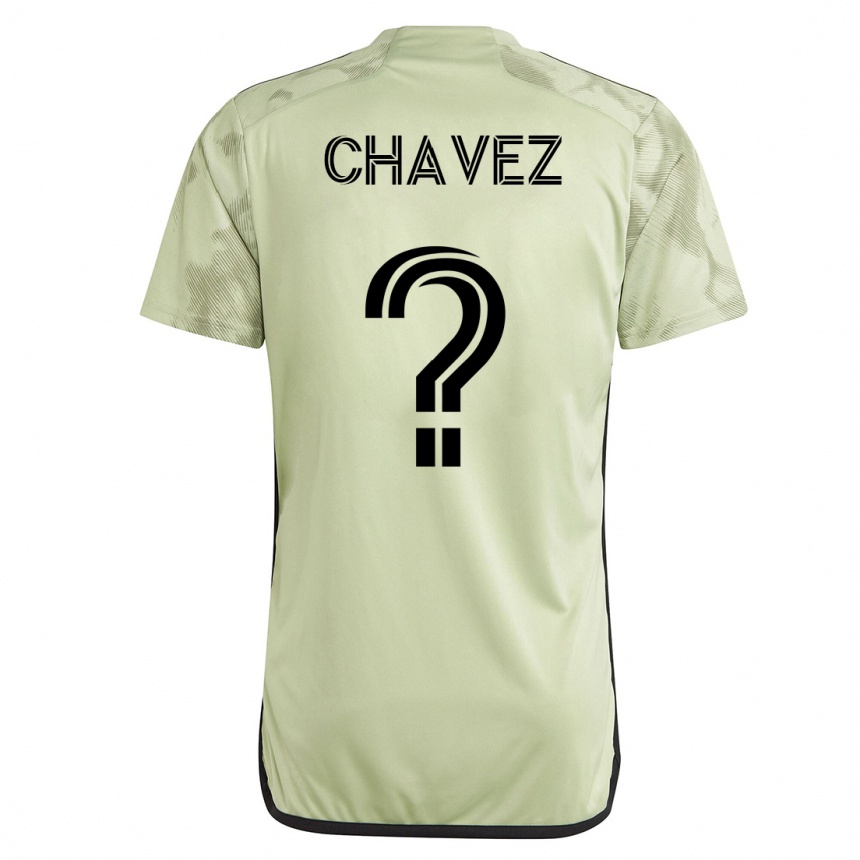 キッズフットボールアデマル・チャベス#0緑アウェイシャツ2023/24ジャージーユニフォーム