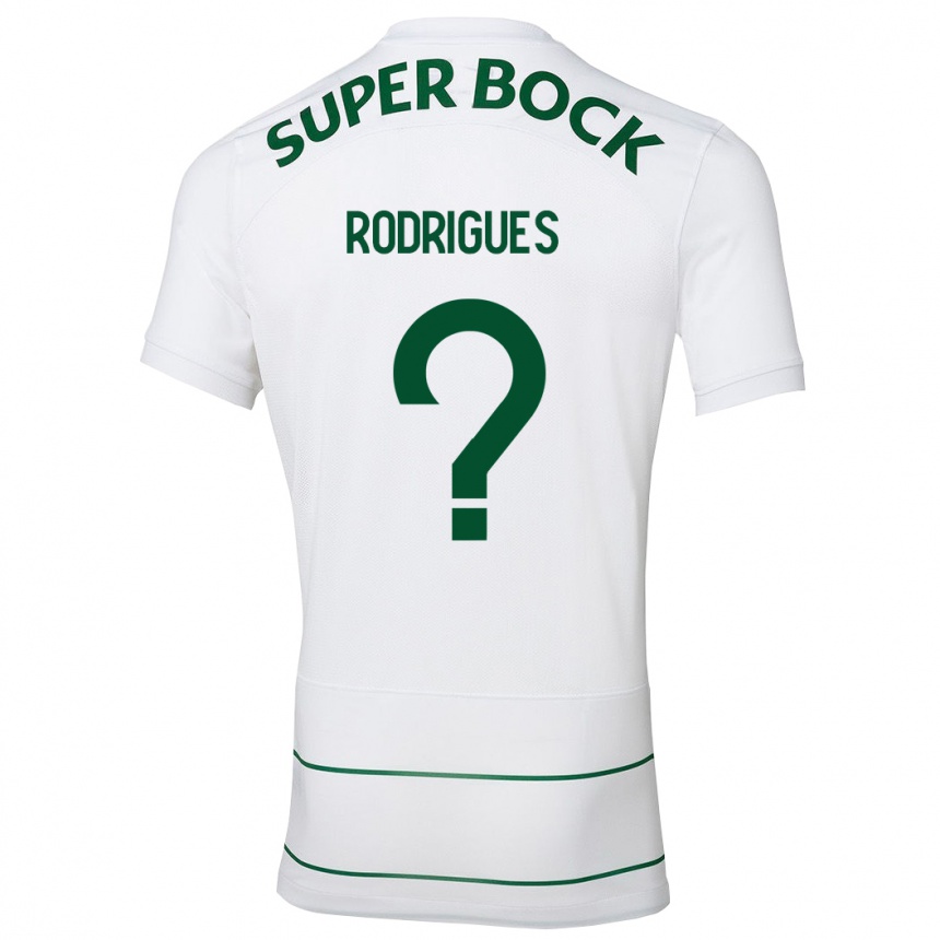 キッズフットボールジョアン・ロドリゲス#0白アウェイシャツ2023/24ジャージーユニフォーム