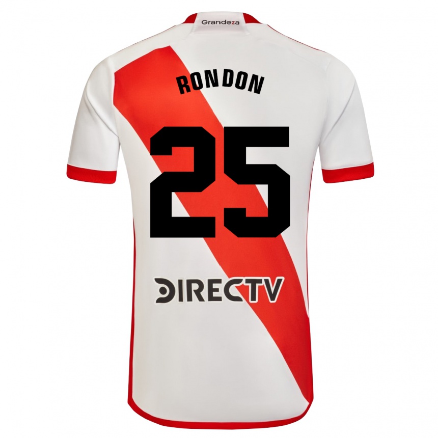 メンズフットボールホセ・サロモン・ロンドン#25赤、白ホームシャツ2023/24ジャージーユニフォーム