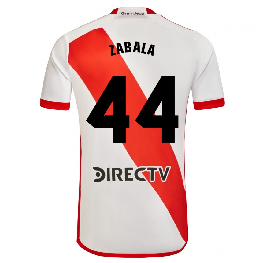 メンズフットボールダニエル・ルーカス・サバラ#44赤、白ホームシャツ2023/24ジャージーユニフォーム