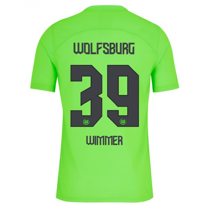 メンズフットボールパトリック・ヴィマー#39緑ホームシャツ2023/24ジャージーユニフォーム