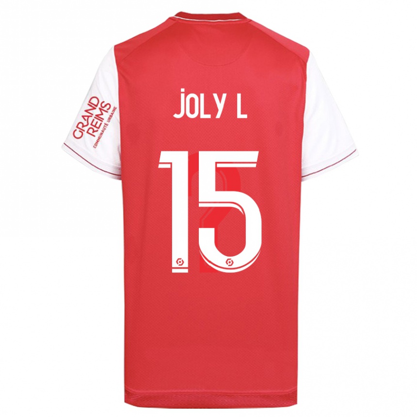 メンズフットボールルー・アン・ジョリー#15赤ホームシャツ2023/24ジャージーユニフォーム