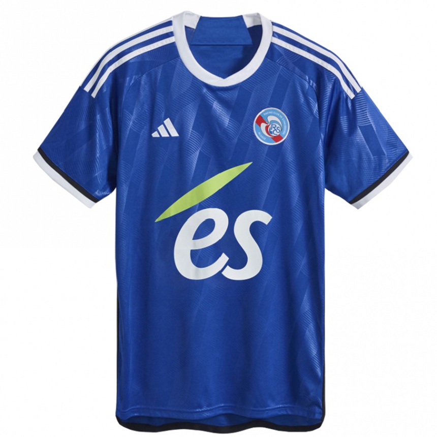 メンズフットボールマハマドゥ・カヌーテ#0青ホームシャツ2023/24ジャージーユニフォーム