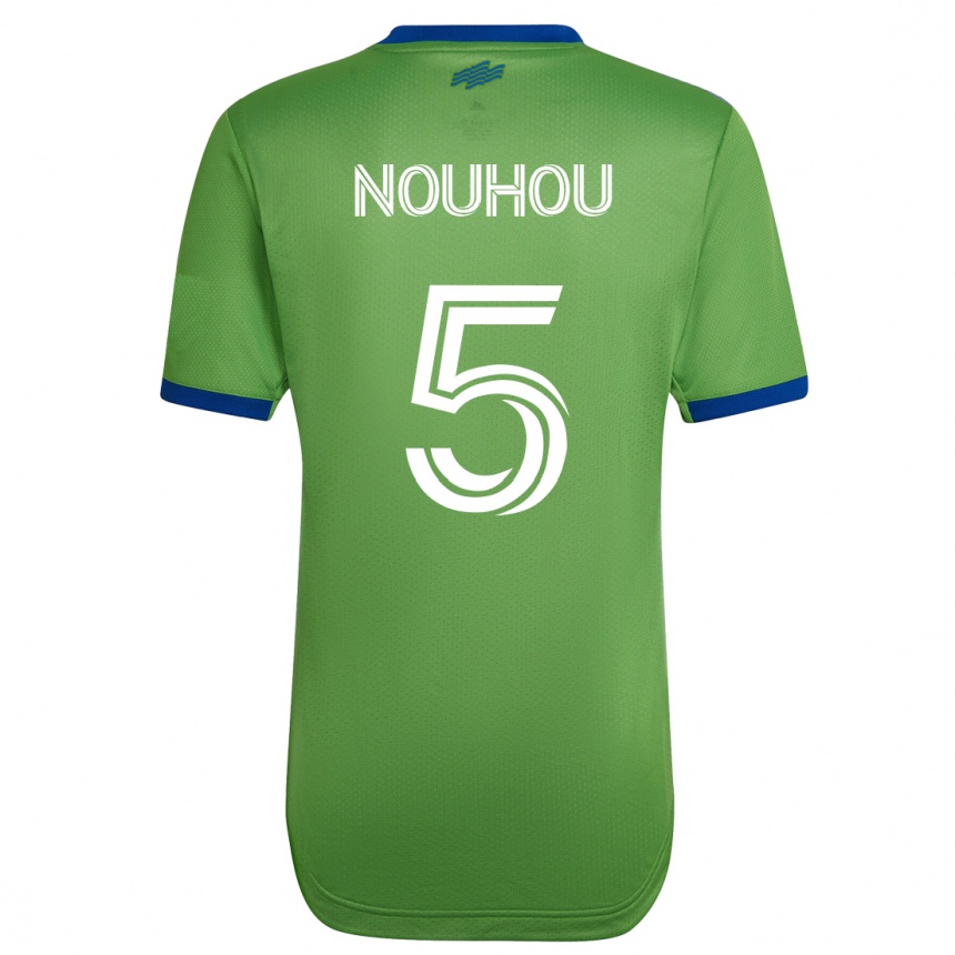 メンズフットボールヌフ・トロ#5緑ホームシャツ2023/24ジャージーユニフォーム