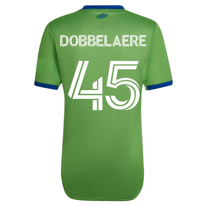 メンズフットボールイーサン・ドブレア#45緑ホームシャツ2023/24ジャージーユニフォーム