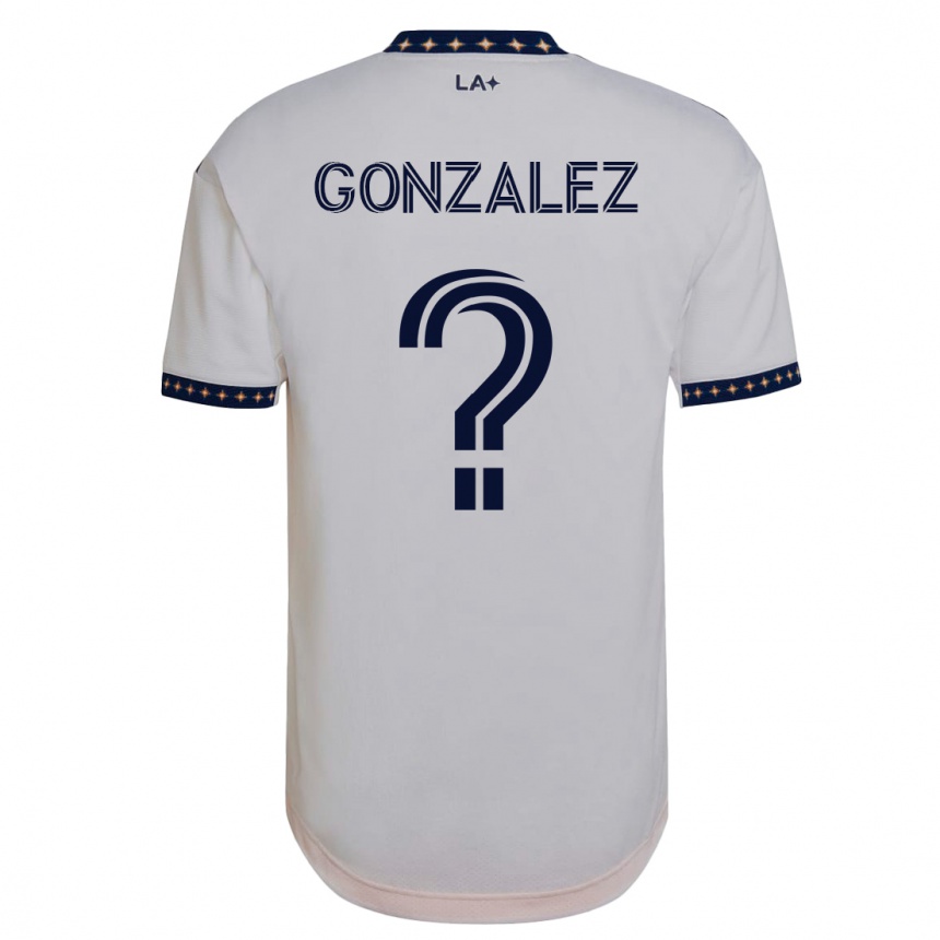 メンズフットボールグスタボ・ゴンサレス#0白ホームシャツ2023/24ジャージーユニフォーム