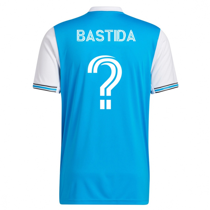 メンズフットボールフアン・マルティネス＝バスティダ#0青ホームシャツ2023/24ジャージーユニフォーム
