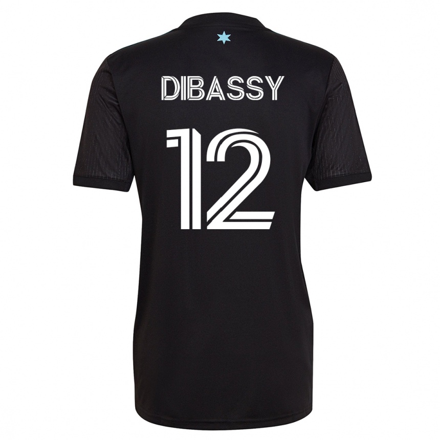 メンズフットボールバカイェ・ディバッシ#12黒ホームシャツ2023/24ジャージーユニフォーム