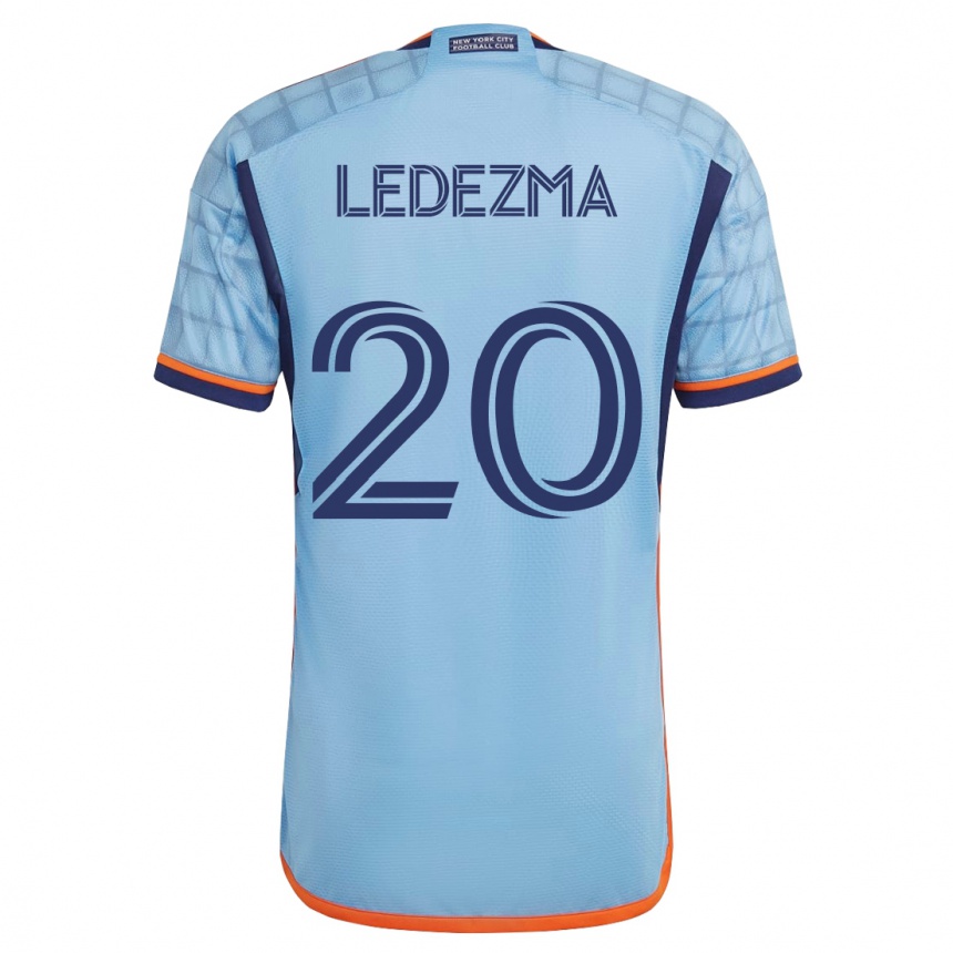 メンズフットボールリチャード・レデズマ#20青ホームシャツ2023/24ジャージーユニフォーム