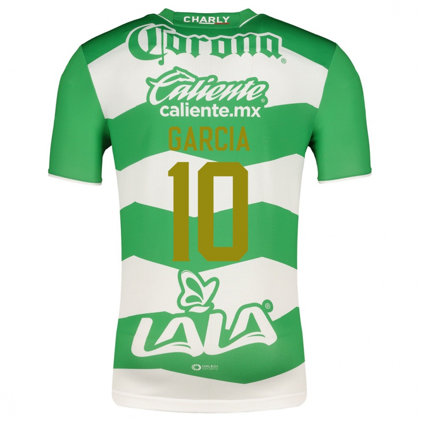 メンズフットボールダニエラ・ガルシア#10緑ホームシャツ2023/24ジャージーユニフォーム