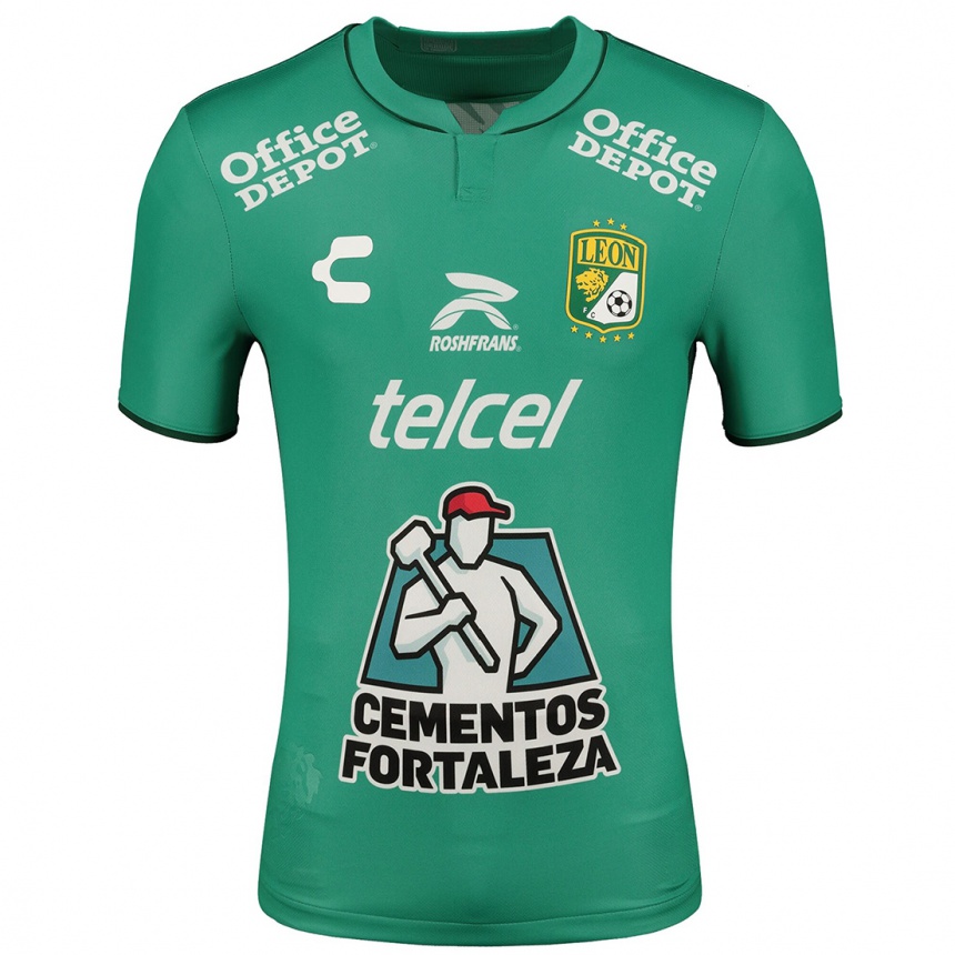 メンズフットボールルセロ・クエバス#8緑ホームシャツ2023/24ジャージーユニフォーム