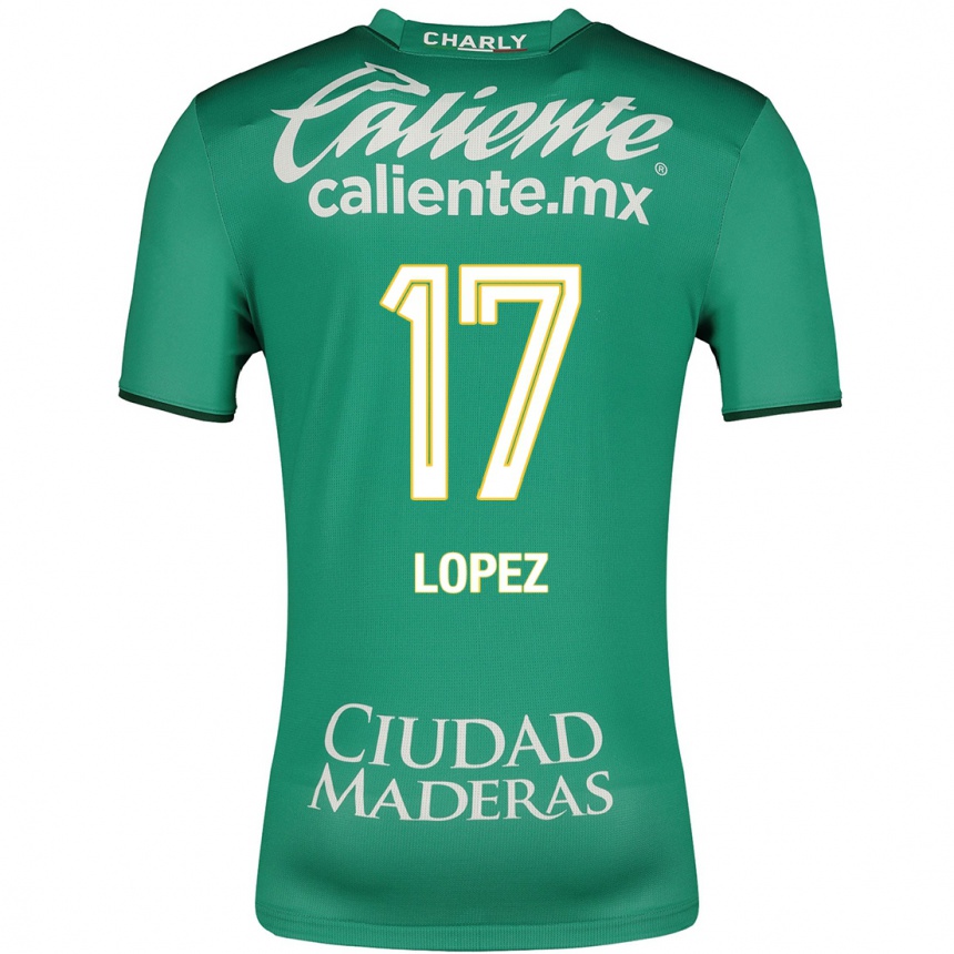 メンズフットボールニコラス・ロペス#17緑ホームシャツ2023/24ジャージーユニフォーム