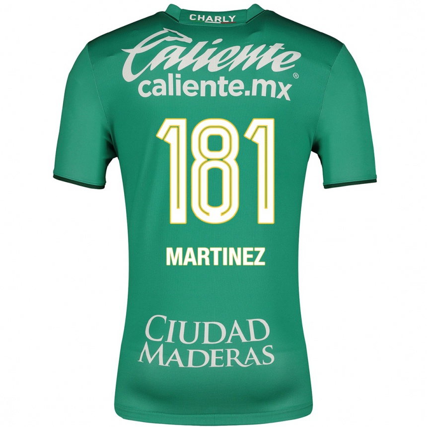 メンズフットボールアービング・マルティネス#181緑ホームシャツ2023/24ジャージーユニフォーム