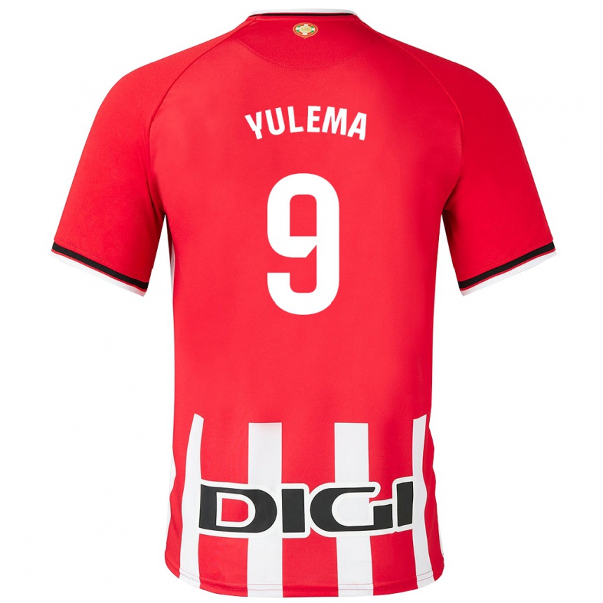 メンズフットボールユレマ・コレス・ソモヴィラ#9赤ホームシャツ2023/24ジャージーユニフォーム