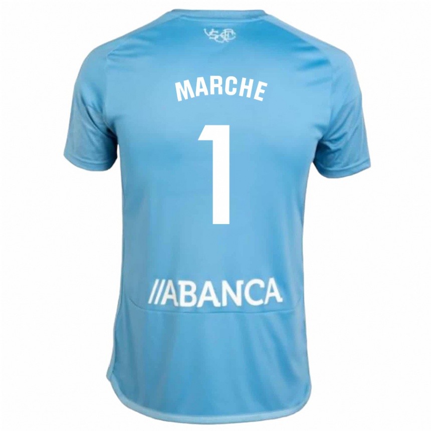 メンズフットボールアグスティン・マルチェシン#1青ホームシャツ2023/24ジャージーユニフォーム