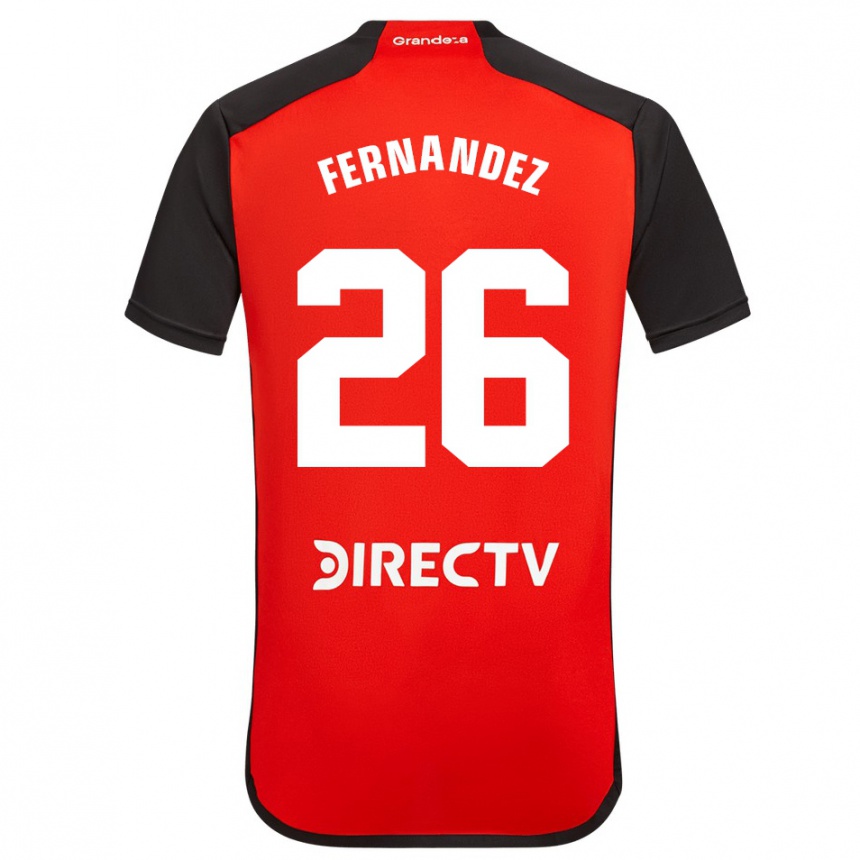 メンズフットボールホセ・イグナシオ・フェルナンデス・イグ#26赤アウェイシャツ2023/24ジャージーユニフォーム