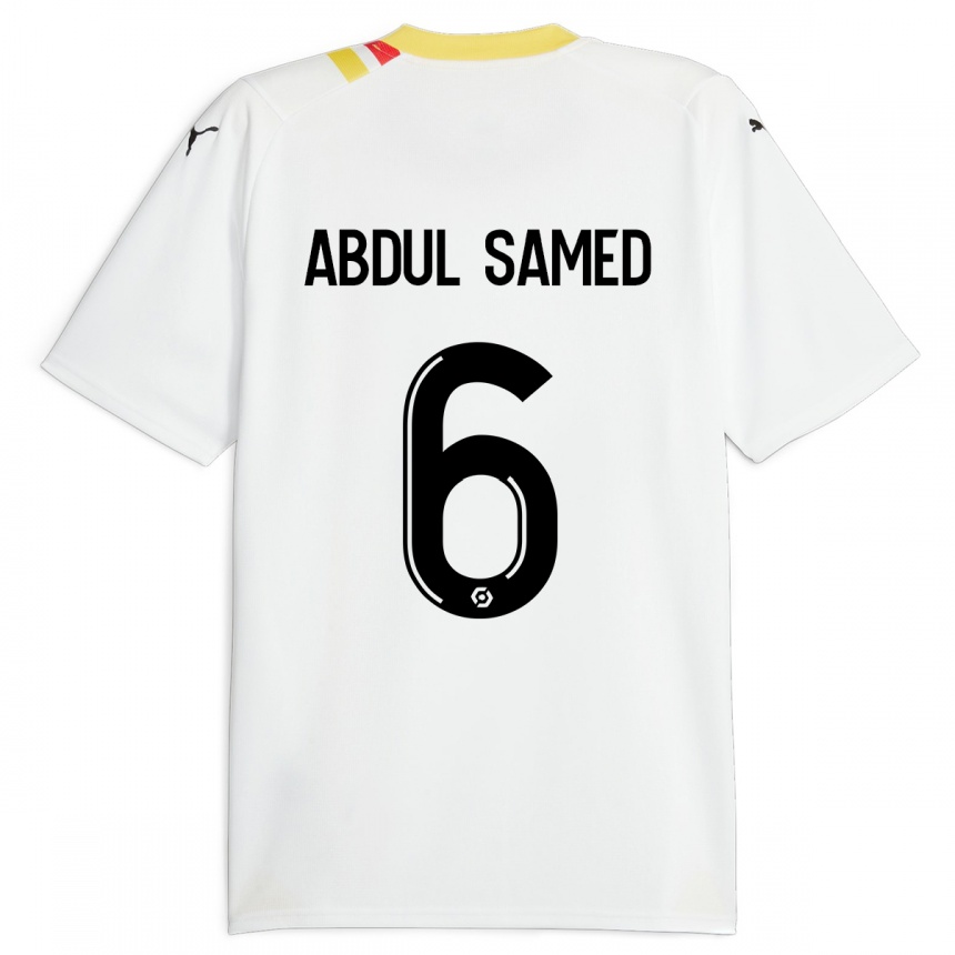 メンズフットボールサリス・アブドゥル・サメド#6黒アウェイシャツ2023/24ジャージーユニフォーム