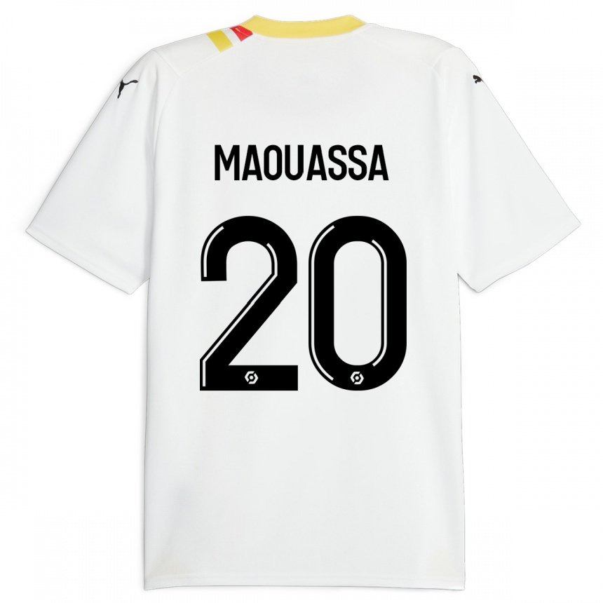 メンズフットボールフェトゥ・マウアサ#20黒アウェイシャツ2023/24ジャージーユニフォーム