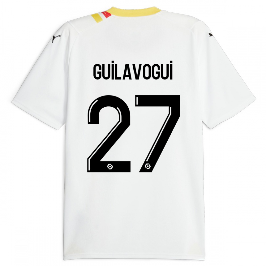 メンズフットボールモルガン・ギラヴォギ#27黒アウェイシャツ2023/24ジャージーユニフォーム
