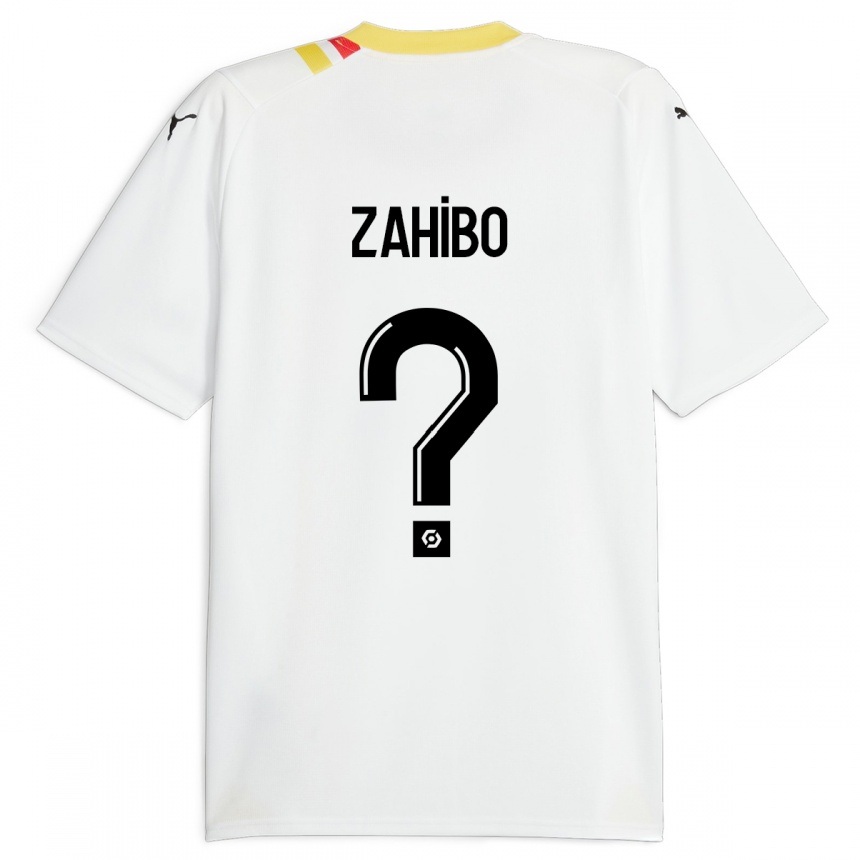 メンズフットボールウェスリー・ザヒボ#0黒アウェイシャツ2023/24ジャージーユニフォーム