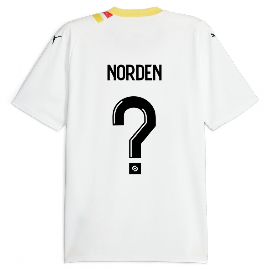 メンズフットボールドリーン・ノーデン#0黒アウェイシャツ2023/24ジャージーユニフォーム