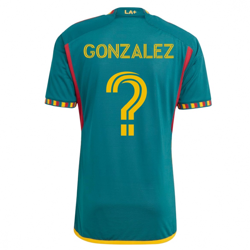 メンズフットボールジェシー・ゴンザレス#0緑アウェイシャツ2023/24ジャージーユニフォーム