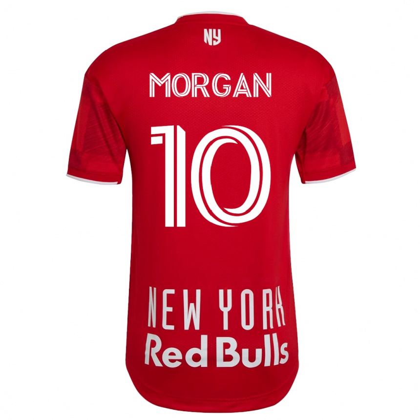 メンズフットボールルイス・モーガン#10ベージュゴールドアウェイシャツ2023/24ジャージーユニフォーム