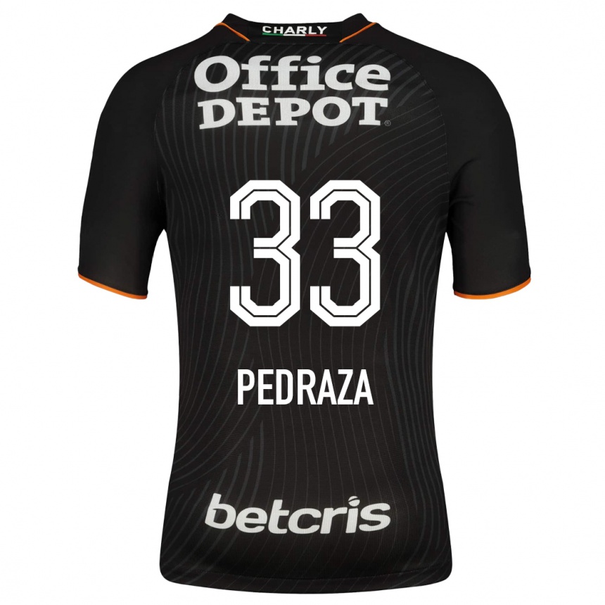 メンズフットボールペドロ・ペドラサ#33黒アウェイシャツ2023/24ジャージーユニフォーム