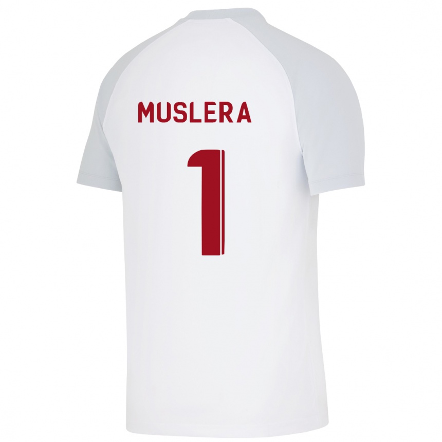 メンズフットボールフェルナンド・ムスレラ#1白アウェイシャツ2023/24ジャージーユニフォーム