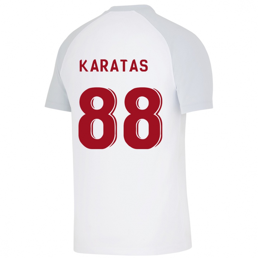 メンズフットボールカズミカン・カラカス#88白アウェイシャツ2023/24ジャージーユニフォーム