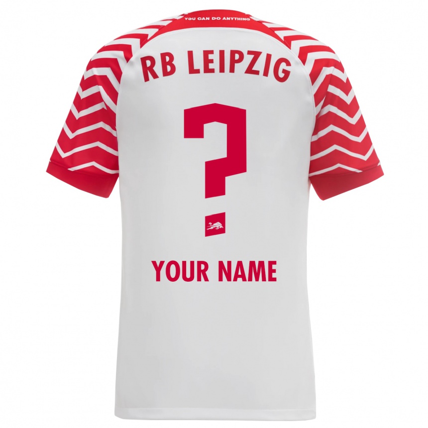 レディースフットボールあなたの名前#0白ホームシャツ2023/24ジャージーユニフォーム