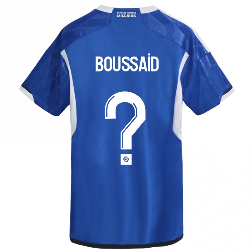 レディースフットボールブジッドは必須です#0青ホームシャツ2023/24ジャージーユニフォーム