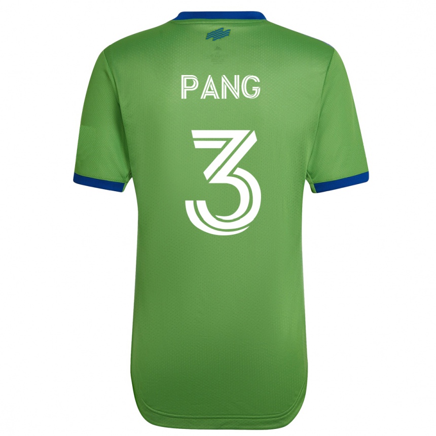 レディースフットボールケイレン・パン#3緑ホームシャツ2023/24ジャージーユニフォーム