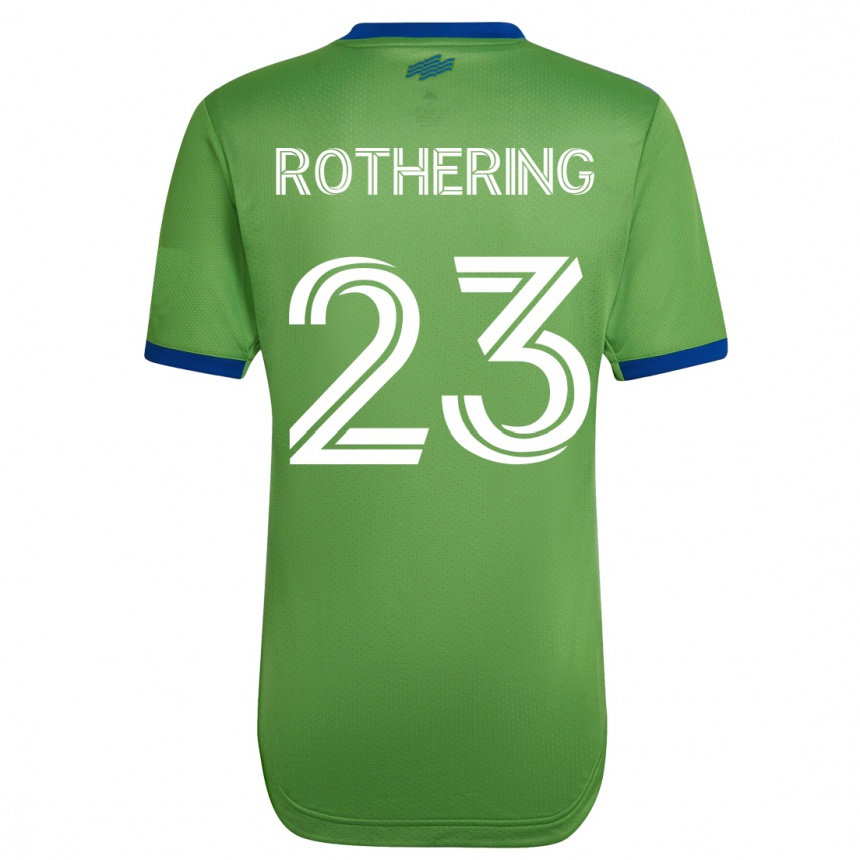 レディースフットボールホリー・ロザリング#23緑ホームシャツ2023/24ジャージーユニフォーム