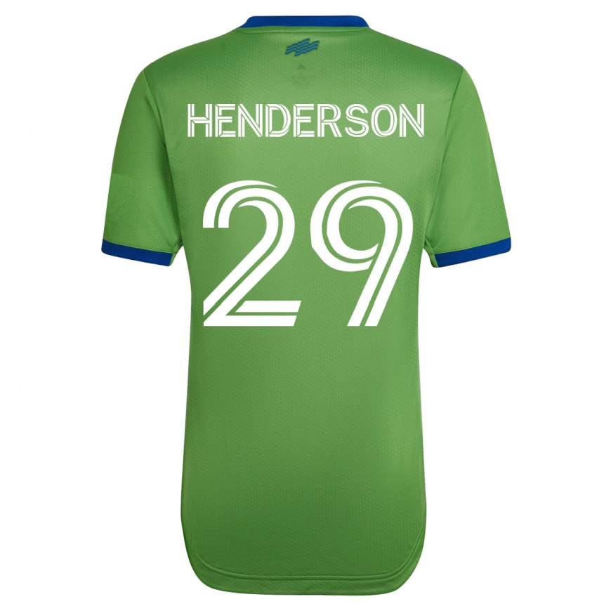レディースフットボールアンナ・ヘンダーソン#29緑ホームシャツ2023/24ジャージーユニフォーム