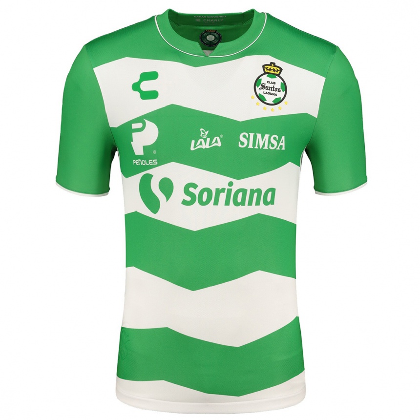 レディースフットボールカルロス・アセベド#1緑ホームシャツ2023/24ジャージーユニフォーム