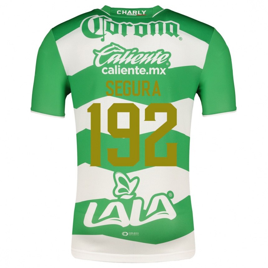 レディースフットボールグスタボ・セグラ#192緑ホームシャツ2023/24ジャージーユニフォーム