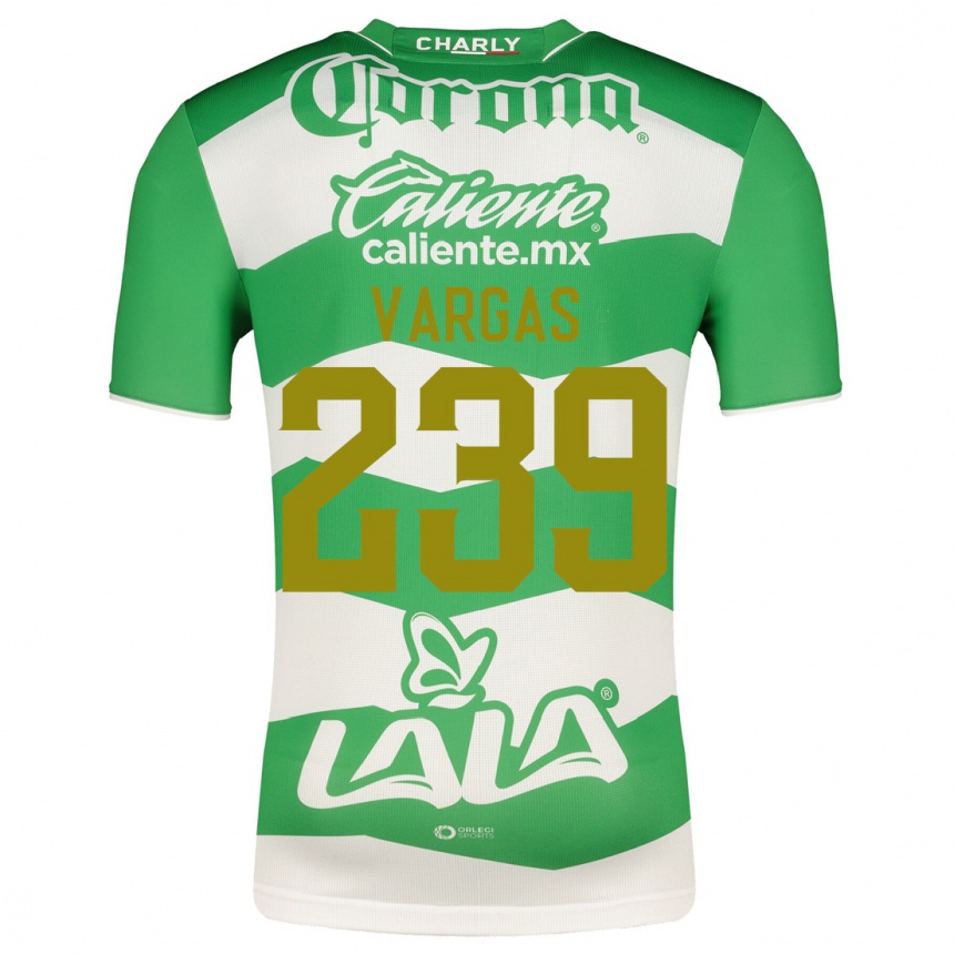 レディースフットボールディエゴ・バルガス#239緑ホームシャツ2023/24ジャージーユニフォーム