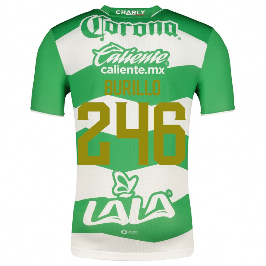 レディースフットボールフアン・ブリージョ#246緑ホームシャツ2023/24ジャージーユニフォーム