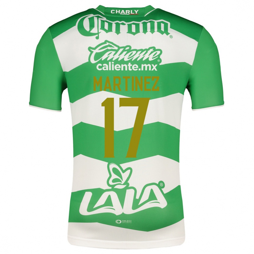 レディースフットボールマリアンヌ・マルティネス#17緑ホームシャツ2023/24ジャージーユニフォーム