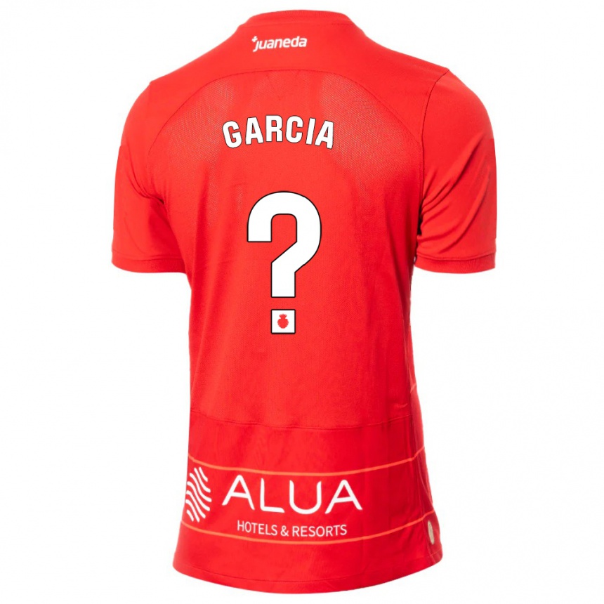 レディースフットボールダニ・ガルシア#0赤ホームシャツ2023/24ジャージーユニフォーム