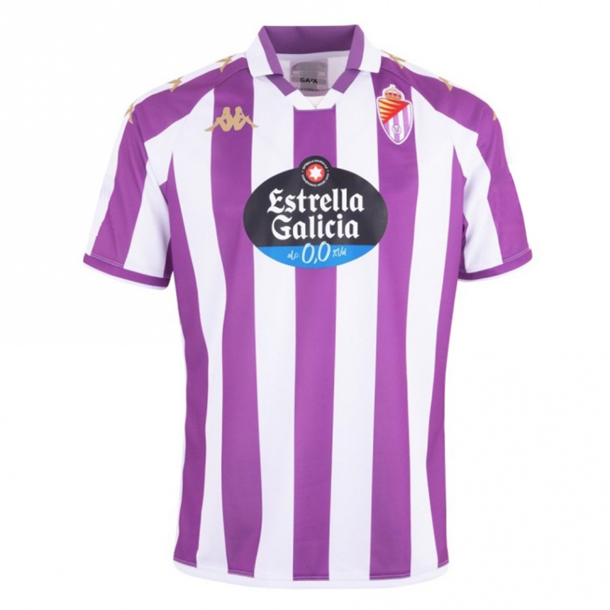 レディースフットボールマルコス・アンドレ・デ・ソウザ・メンドンサ#9紫ホームシャツ2023/24ジャージーユニフォーム