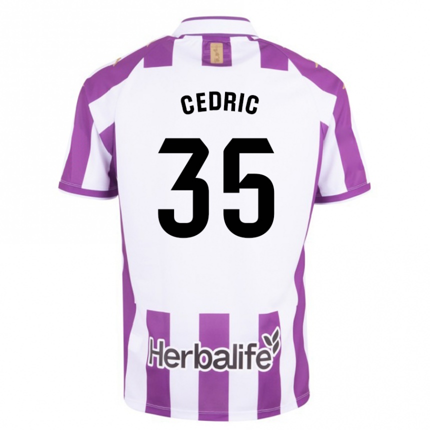レディースフットボールイバン・セドリック#35紫ホームシャツ2023/24ジャージーユニフォーム