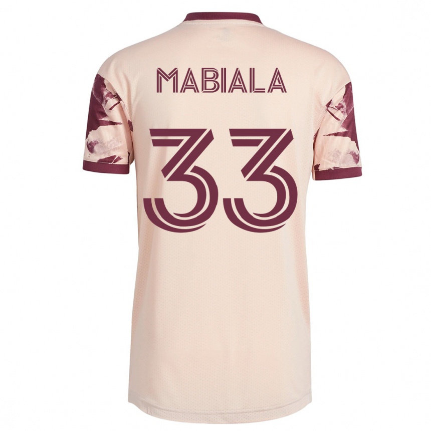 レディースフットボールラリ･マビアラ#33オフホワイトアウェイシャツ2023/24ジャージーユニフォーム
