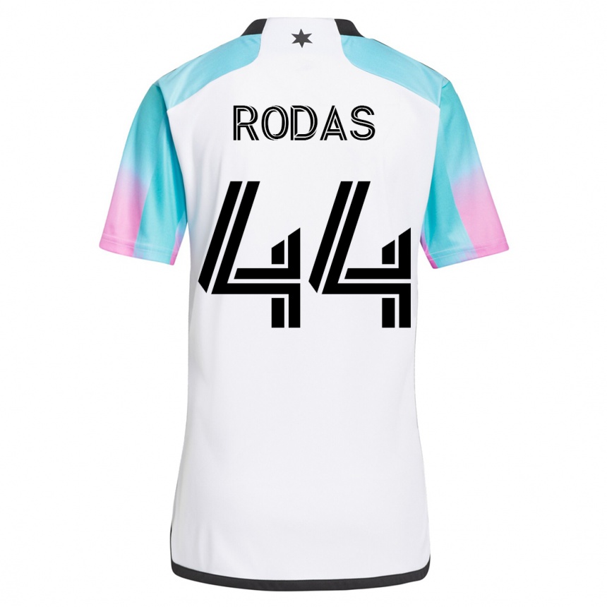 レディースフットボールジェレミー・ジャヒル・ロダス・アンディーノ#44白アウェイシャツ2023/24ジャージーユニフォーム