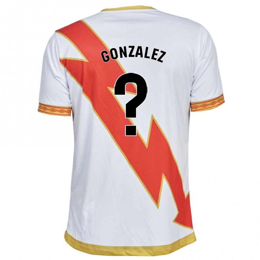 キッズフットボールアイトール・ゴンザレス#0白ホームシャツ2023/24ジャージーユニフォーム