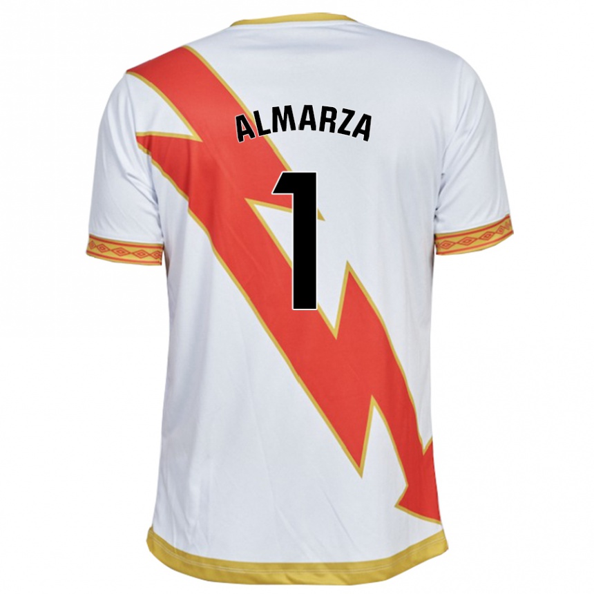 キッズフットボールアナ・アルマルザ・ガリド#1白ホームシャツ2023/24ジャージーユニフォーム